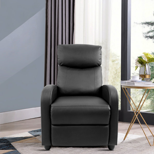 Red Barrel Studio® Routt Faux Leather Manual Recliner & Reviews Wayfair